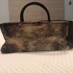 Ottavia Italian Horsehair and Suede Bag